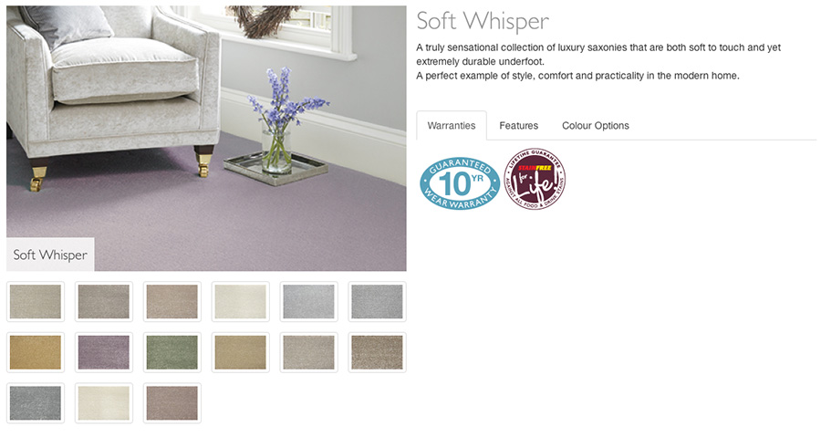 Abingdon Soft Whisper Carpets