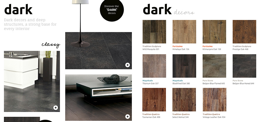 Balterio dark laminate flooring