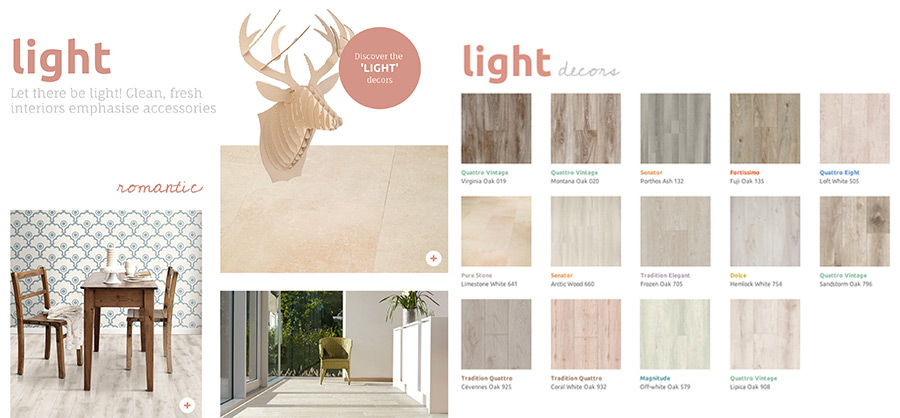 Balterio light laminate flooring