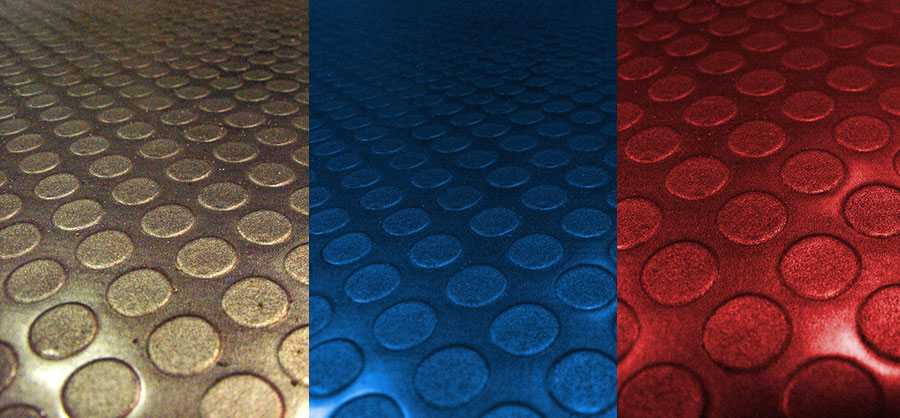 Rubber safety flooring