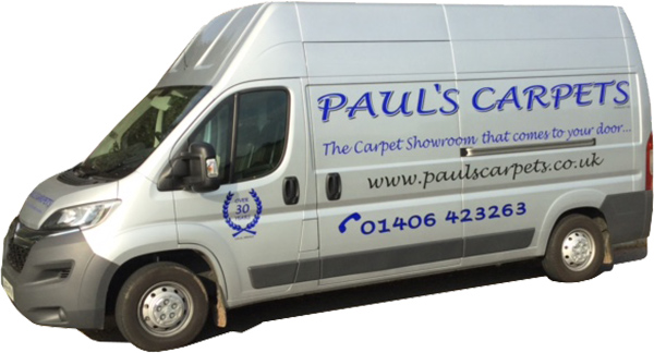 Paul's Carpets van